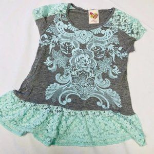 Kiddo by Katie Girls Shirt Size 8-10